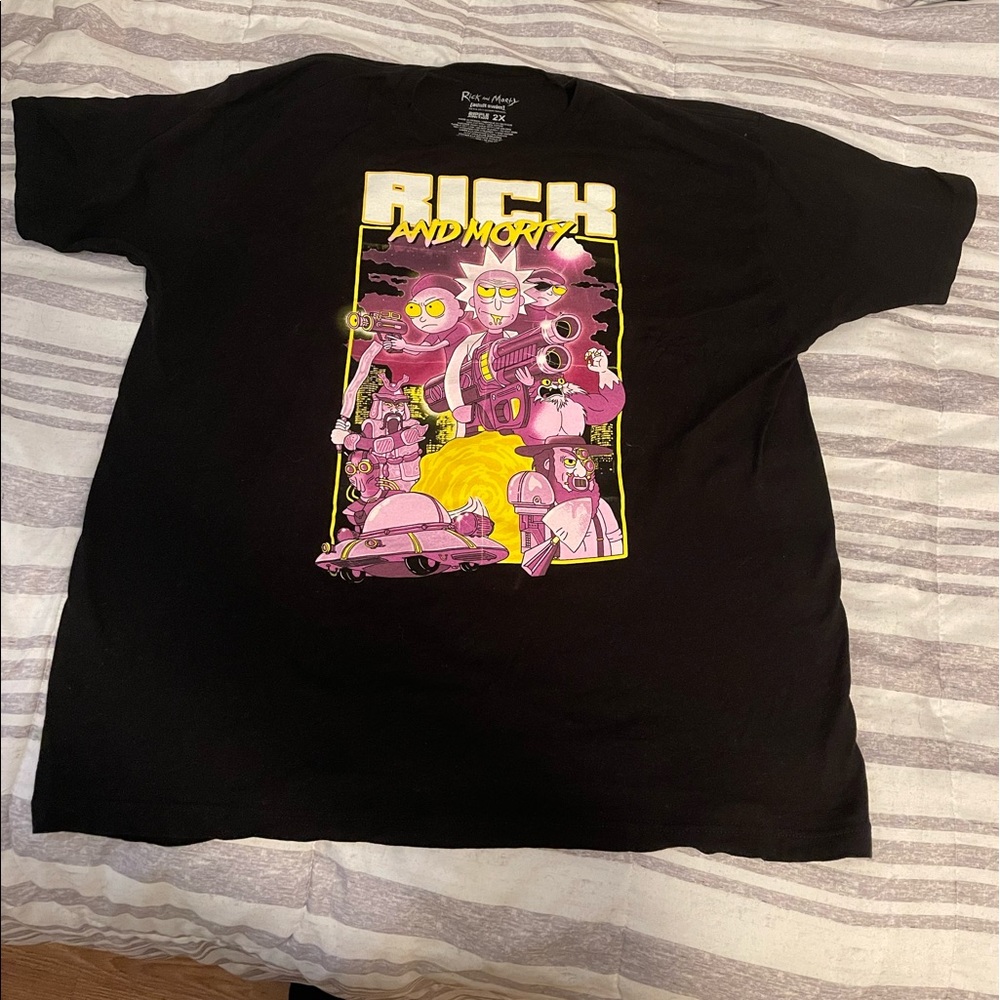 Rick and Morty Graphic T-Shirt Size XXL *great condition*